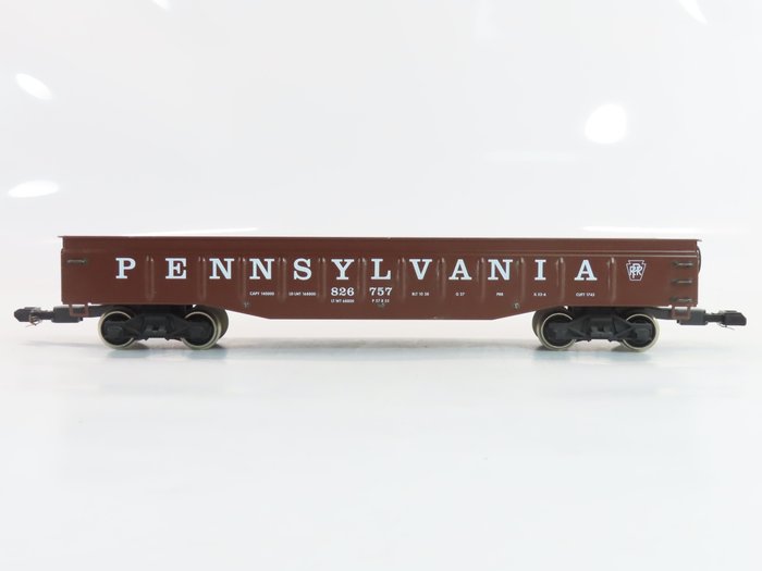 Image 2 of Märklin 1 - 54940 - Freight carriage - 4-axle open low box truck "Gondola" - Pennsylvania Railroad