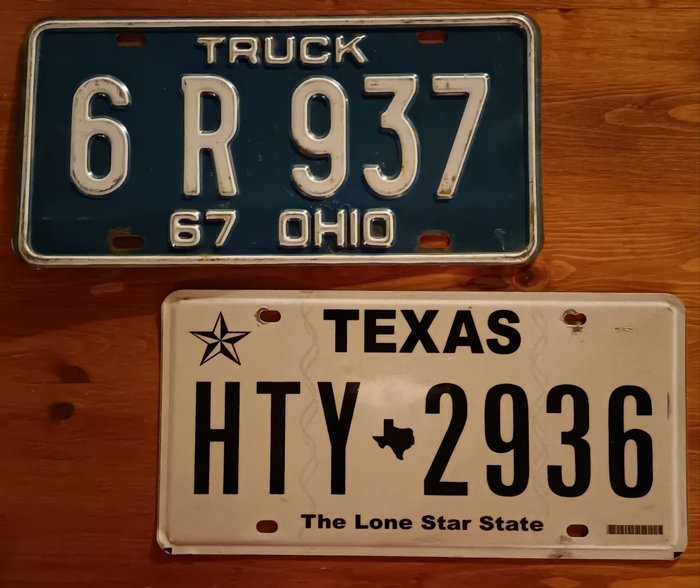 Image 2 of Number plate - USA