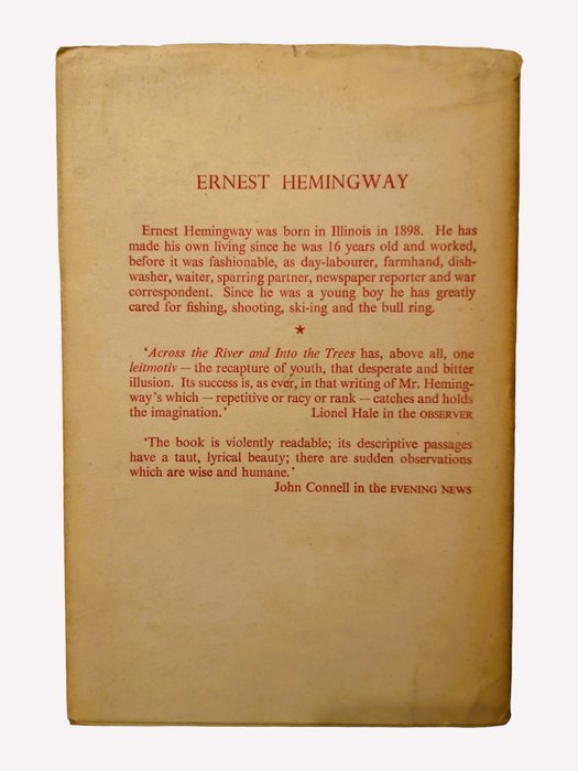Image 3 of Ernest Hemingway - Across the River and into the Trees - 1950