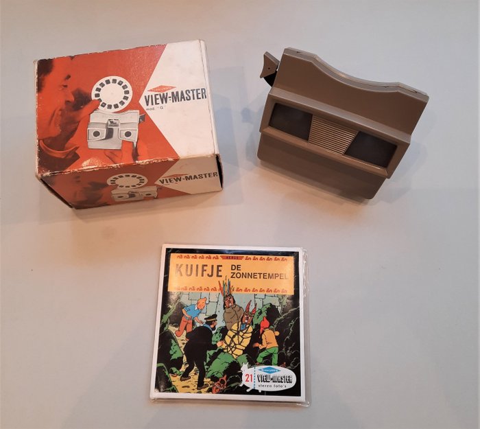 Preview of the first image of Appareil View-master + Disque - Zonnetempel - (1969).