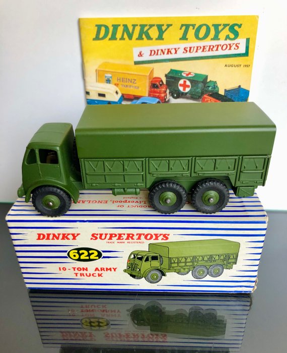 Preview of the first image of Dinky Toys - 1:43 - No .622 10 Ton Army Truck - Mint in Box.