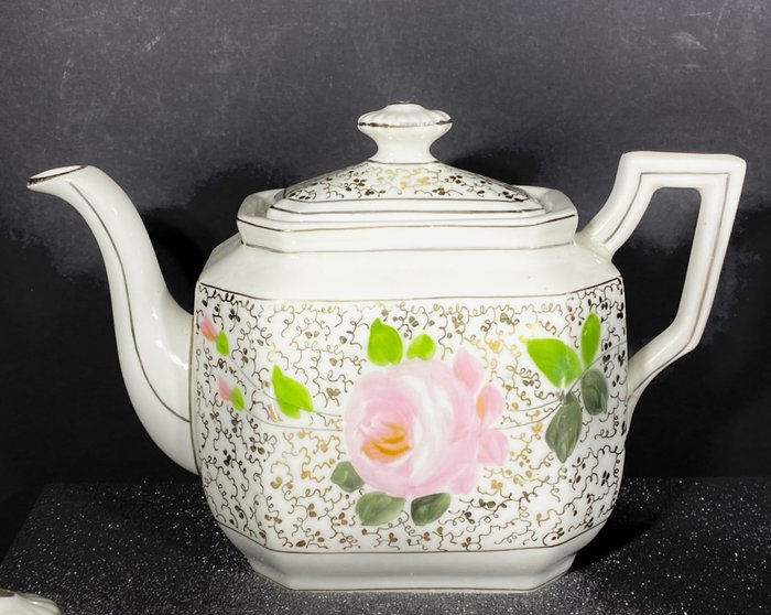 Image 3 of Vieux Paris - Old Egoist coffee tea set - Porcelain