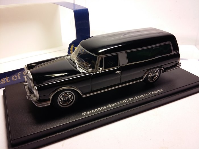 Preview of the first image of Best of Show - 1:43 - Mercedes Benz 600 Pollman Hearse.