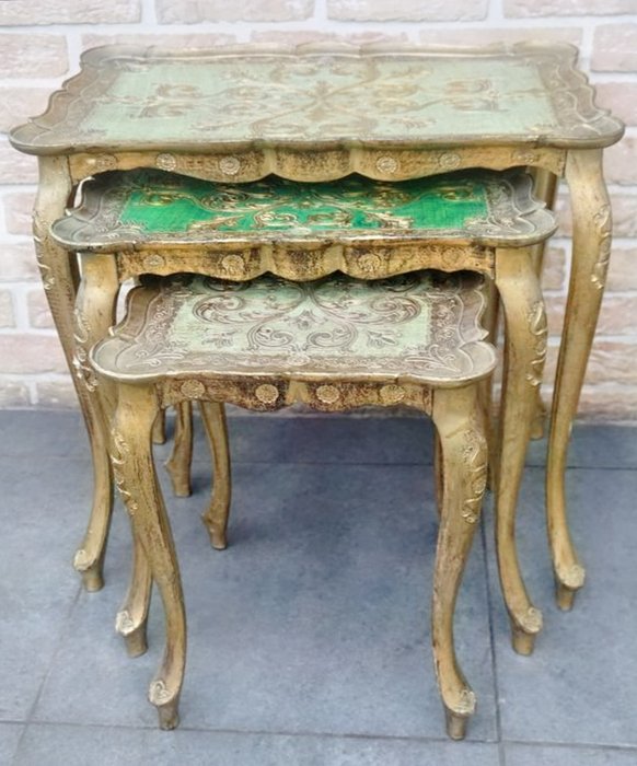 Image 2 of Side table - Wood - Early 20th century