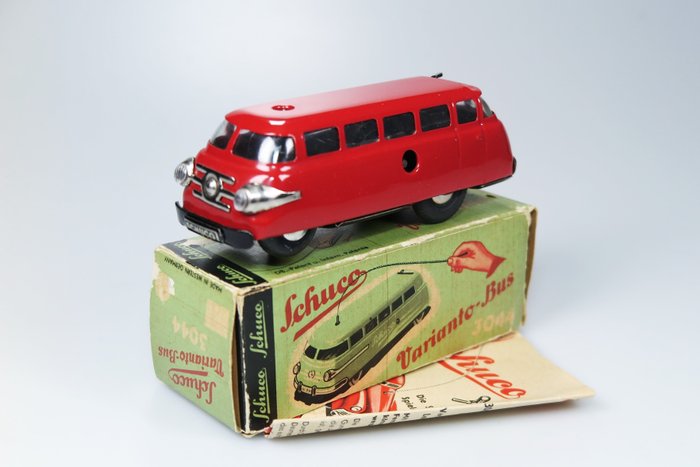 Preview of the first image of Schuco - Varianto - Nr. 3044 - Watch Bus / Personenbus in originele verpakking - 1950-1959 - German.