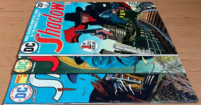 Image 2 of The Shadow #1 + 2 + 4 - DC Comics - Stapled - (1973/1974)