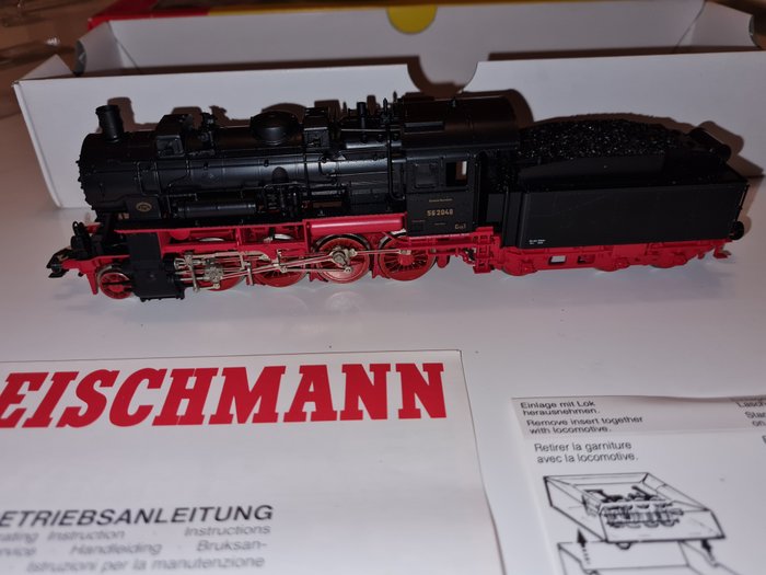 Image 2 of Fleischmann H0 - 1156 - Steam locomotive with tender - Class 56 - DRG
