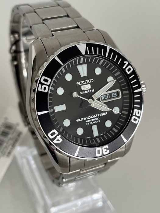 Preview of the first image of Seiko - 5 Sports " Mini Sea Urchin" - SNZF17K1 - Men - 2011-present.