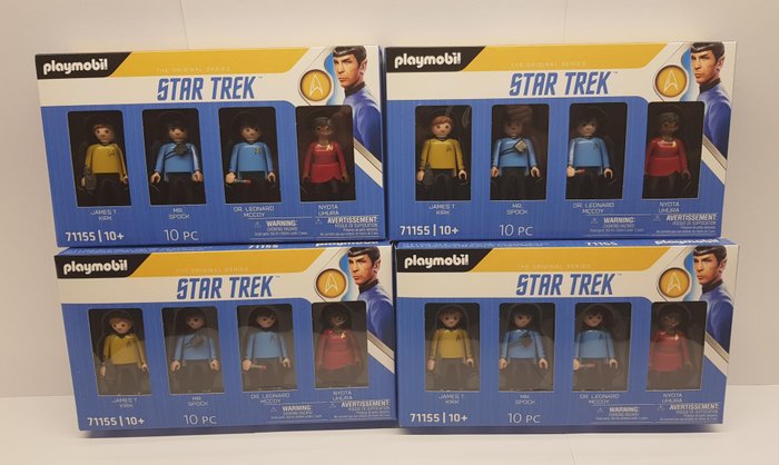 Preview of the first image of Playmobil - Star Trek - 71155 - Figure 4x Star Trek Figurenset - 2000-present - Belgium.