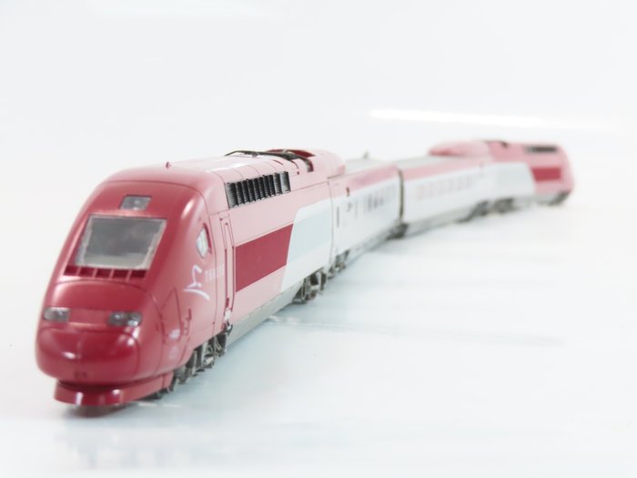 Preview of the first image of Mehano H0 - T675 - Train unit - 4-part train set "Thalys" Luxury version - DB, Thalys International.