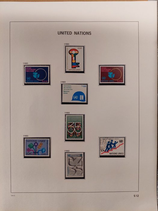 Image 2 of United Nations Geneva/Vienna/New York and flags 1951/1999 - A collection