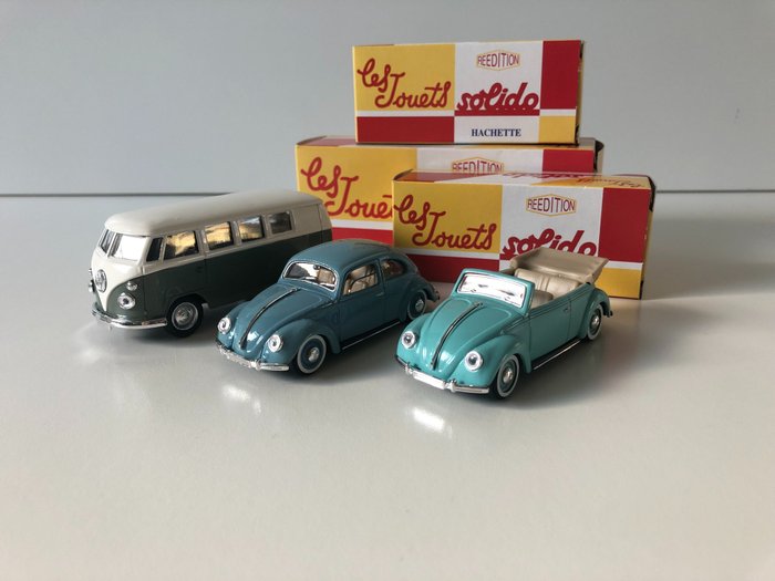 Preview of the first image of Solido - 1:43 - VW Beetle & Bus re-edition collection.