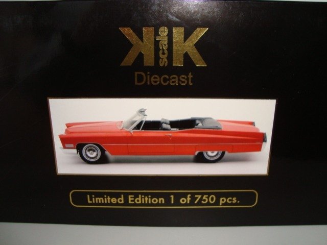 Preview of the first image of KK-scale - 1:18 - Cadillac Deville Convertible.