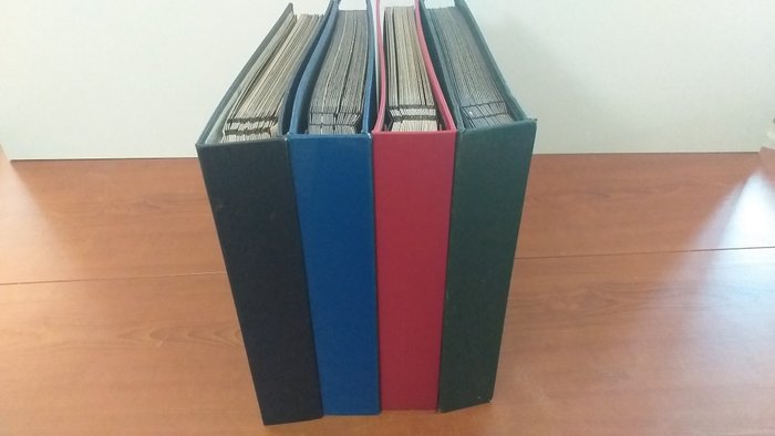 Image 2 of Stock Books - Second hand: a lot of 4 binders of 48 pages with empty black background, Yvert & Tell