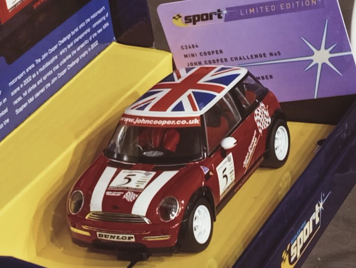 Preview of the first image of Scalextric - 1:32 - Mini Cooper John Cooper Challenge No5.
