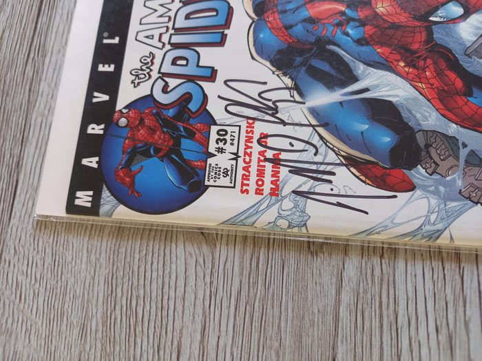 Image 3 of The Amazing Spider-Man #30 Big Keys : - "1st App Morlun and Ezekiel Sims" - Signed by Creator J. Mi