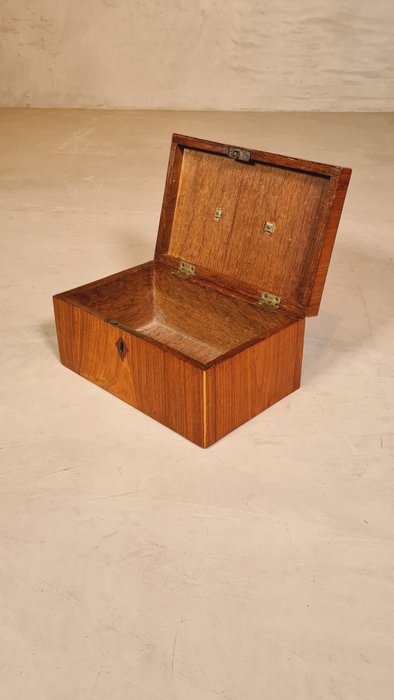 Image 2 of Case - Louis XVI - Boxwood, Brass, Ebony, Padauk, (Bahia) Rosewood - 1775-1795