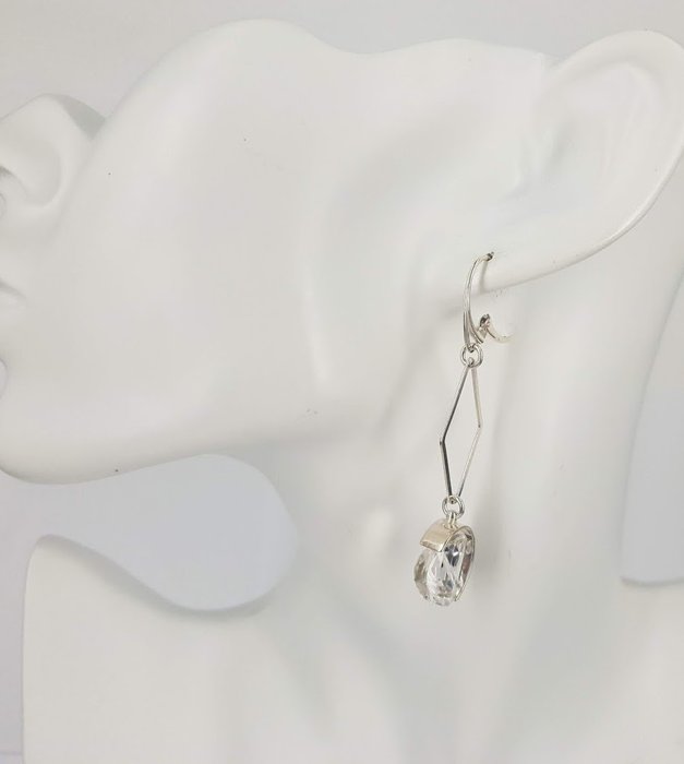 Image 3 of Jacek Ostrowski / No Reserve Price - 925 Silver - Earrings, Necklace with pendant, Set - Original S
