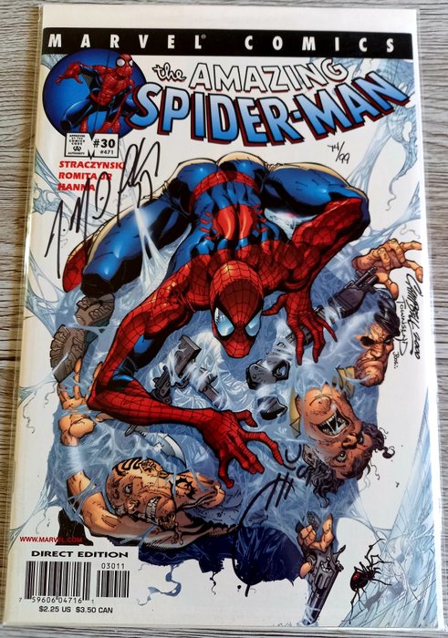 Preview of the first image of The Amazing Spider-Man #30 Big Keys : - "1st App Morlun and Ezekiel Sims" - Signed by Creator J. Mi.