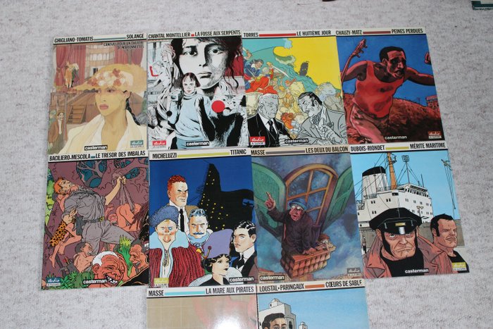 Preview of the first image of Collection Studio (À Suivre) - 10 Albums - 10x B - First edition - (1985/1993).