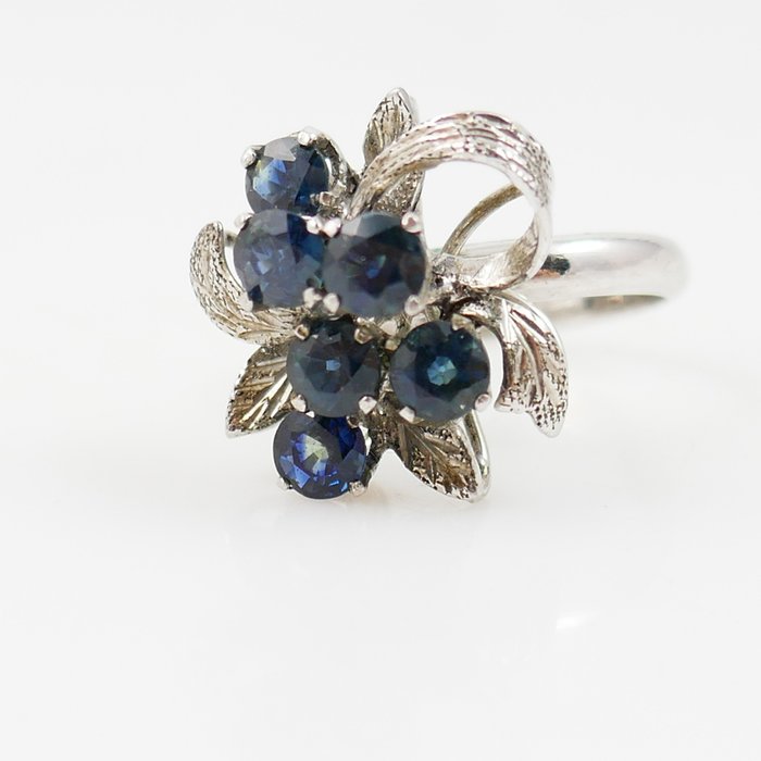 Image 2 of 925 Silver - Ring - 1.75 ct Sapphire