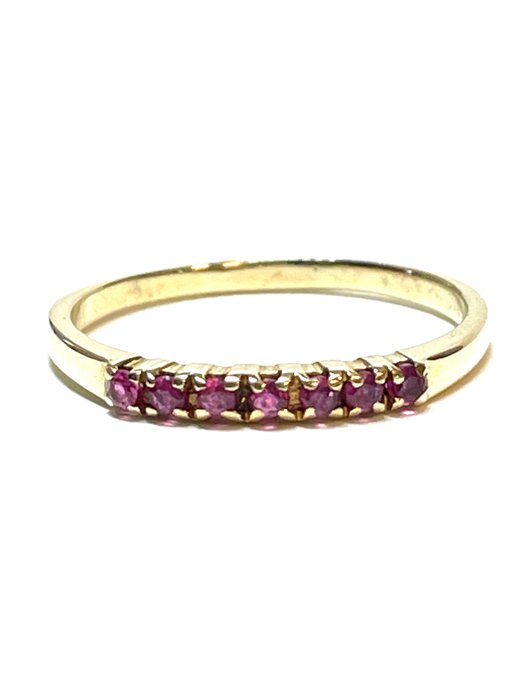 Preview of the first image of 14 kt. Gold - Ring Ruby.
