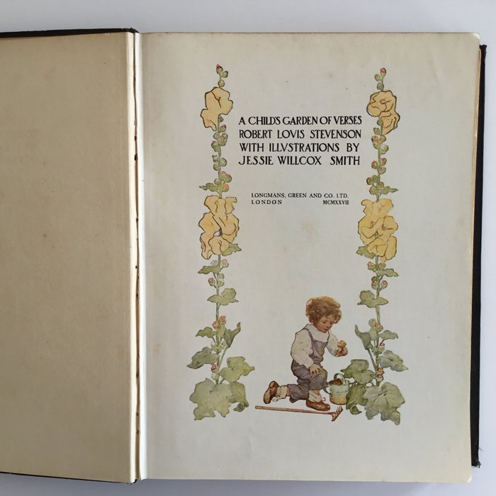 Image 3 of Robert Louis Stevenson, Jessie Willcox Smith - A Child’s Garden of Verses - 1927