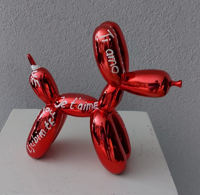Image 2 of Amanda Dake (1974) - Balloon Dog Red Love