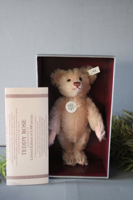 Preview of the first image of Steiff - gelimiteerde editie - Teddy Rose 1925 - 1990-1999 - Germany.