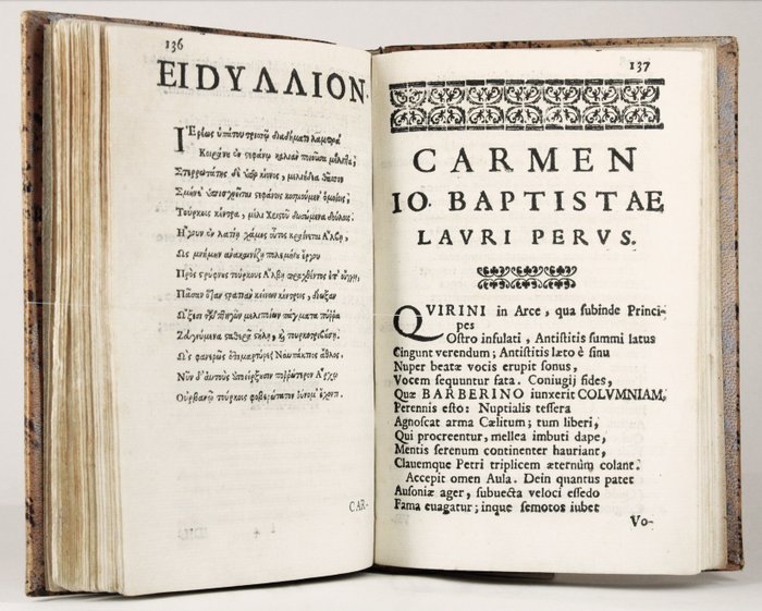 Image 3 of Barberini / Colonna - Carmina diversorum auctorum - 1629
