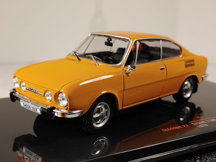 Preview of the first image of IXO - 1:43 - Skoda 110R Coupé Orange 1978.
