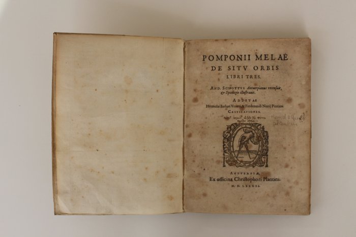 Preview of the first image of Pomponius Mela; Andreas Schottus; Abraham Ortelius - De situ orbis, libri tres - 1582.