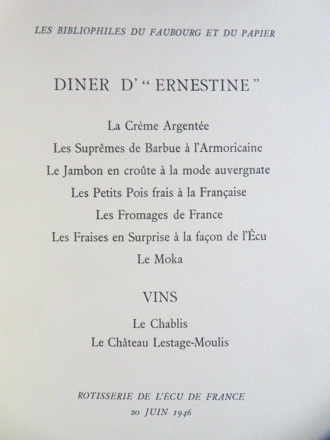 Image 3 of Stendhal / André Édouard Marty [signé] - Ernestine ou La Naissance de l'Amour - 1939