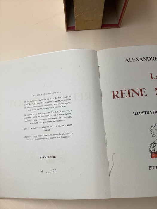 Image 2 of Alexandre Dumas / Jacquemin - La Reine Margot - 1948