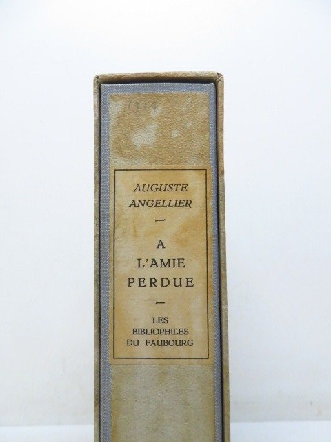 Image 3 of Auguste Angellier / Vettiner - A l'Amie Perdue - 1928