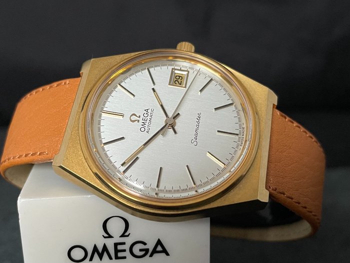 Preview of the first image of Omega - Seamaster Automatic - New Old Stock - "NO RESERVE PRICE" - 166.0203 - Men - 1970-1979.