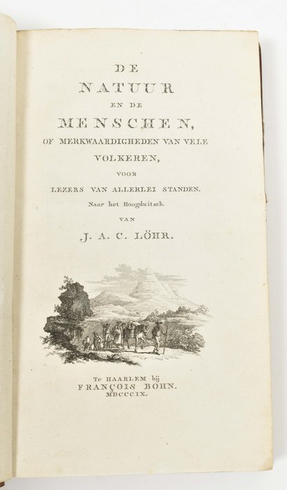 Image 3 of [Black History] J.A.C. Löhr - De natuur en de menschen - 1809