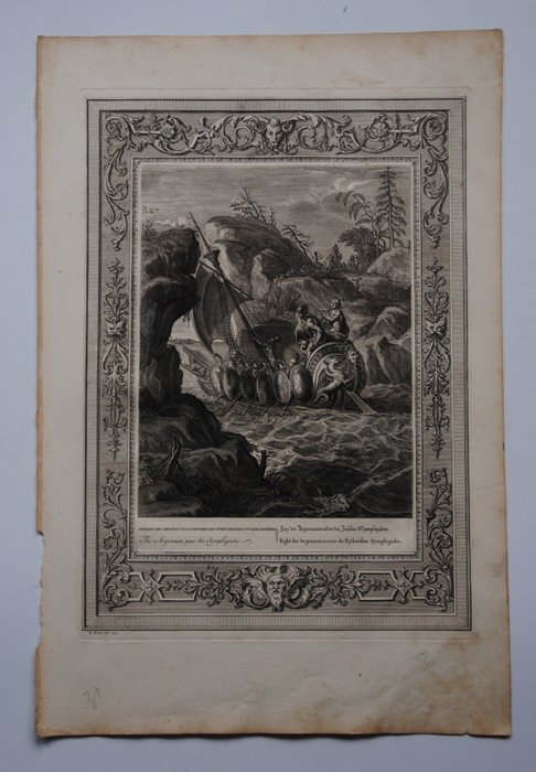 Image 2 of Bernard Picart (1673-1733) - Passage des Argonatues À Travers les Symplegades, Ou les Cyanées