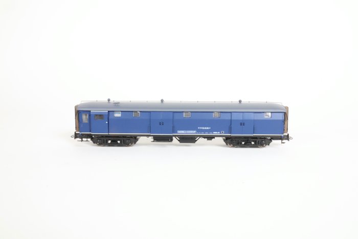 Image 3 of Artitec H0 - 20.248.01B - Freight carriage - 4-door Steel D, Berlin blue, epoch IV - NS