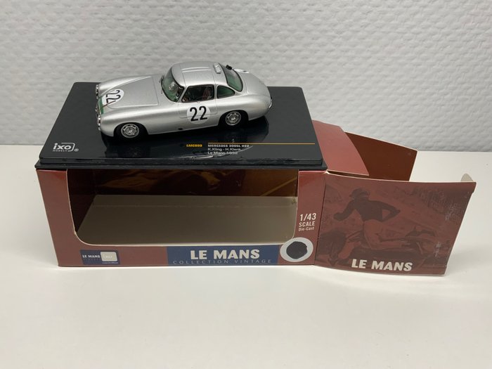 Preview of the first image of IXO - 1:43 - Mercedes Benz 300SL Le Mans 1952 #22 Kling/Klenk.