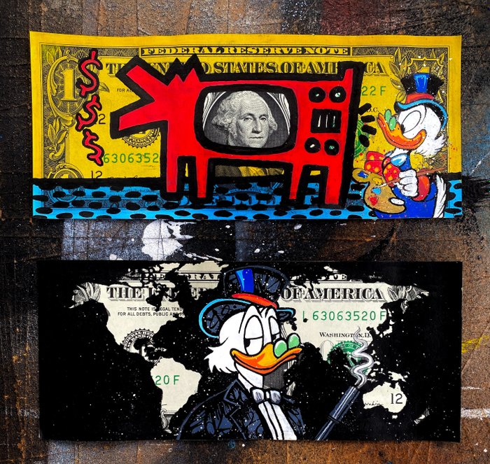 Image 2 of Moabit - Uncle Scrooge X That's all Folks X Keith Haring