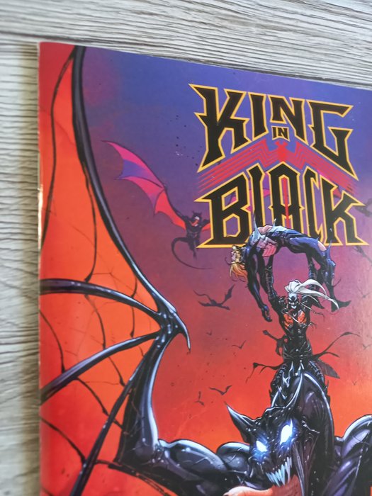 Image 3 of King in Black #1 RATIO 1:50 ! Key Issue ! " Iban Coello Variant Cover" - Signed By Story creator Do