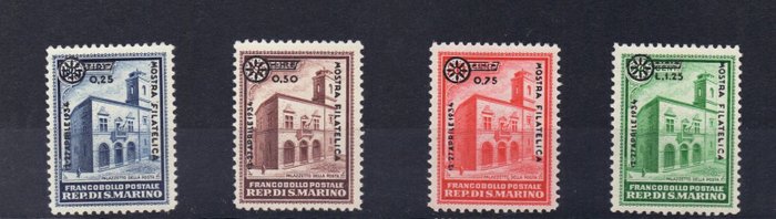 Preview of the first image of San Marino 1917/1934 - Some sets and single values of the period MNH.