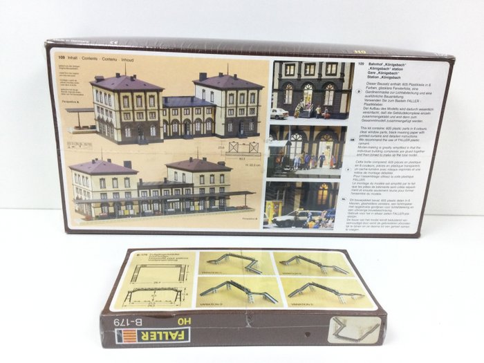 Image 2 of Faller H0 - 109/B-179 - Scenery - two building kits, unbuilt