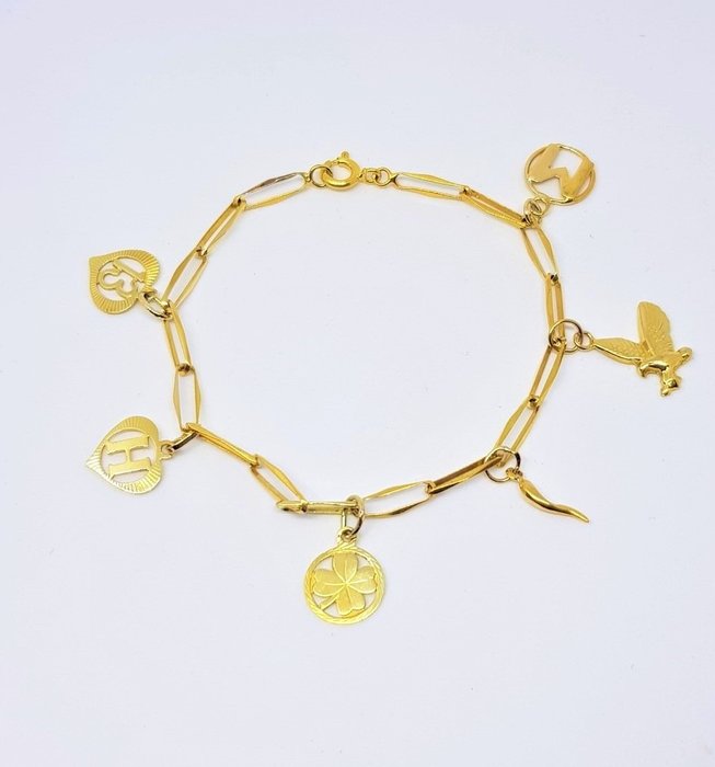 Preview of the first image of 14 kt. Yellow gold - Bracelet.