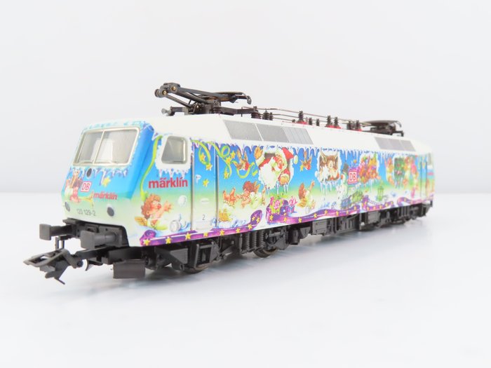 Preview of the first image of Märklin H0 - 33531 - Electric locomotive - BR 120 in Christmas version - DB.