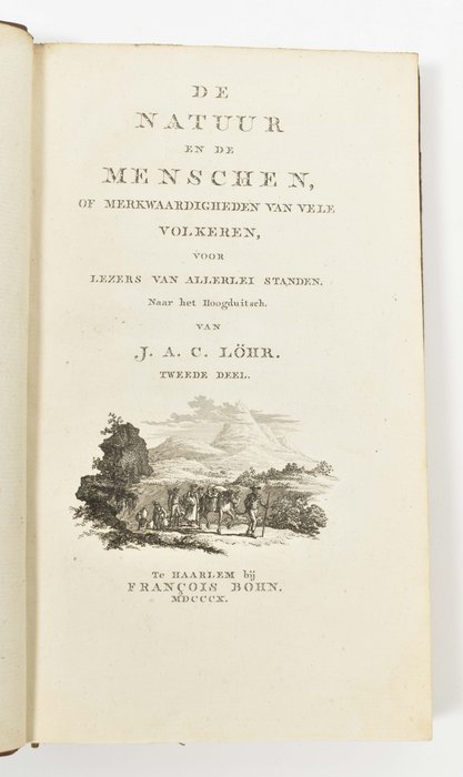 Image 2 of [Black History] J.A.C. Löhr - De natuur en de menschen - 1809