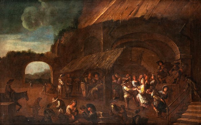 Matteo de' Pitocchi (1626-1700) - Feste campestre - NO RESERVE