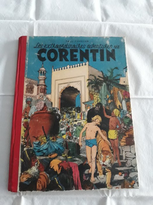Preview of the first image of Corentin T1 - Les Extraordinaires aventures de Corentin - C - First edition - (1950).