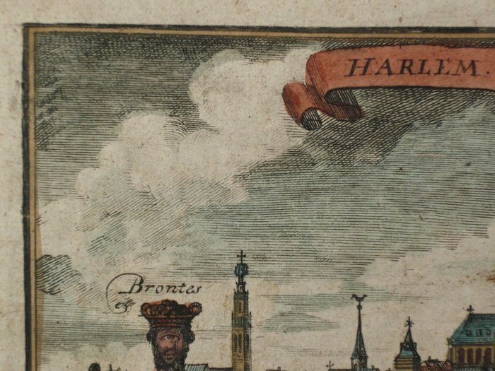 Image 3 of Netherlands, Haarlem; David Faßmann. - Harlem - 1721-1750